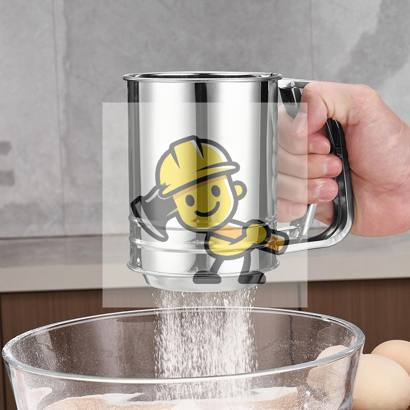 Stainless Steel Flour Sieve Cu – Baking Powder Kitchen recenzja i cena