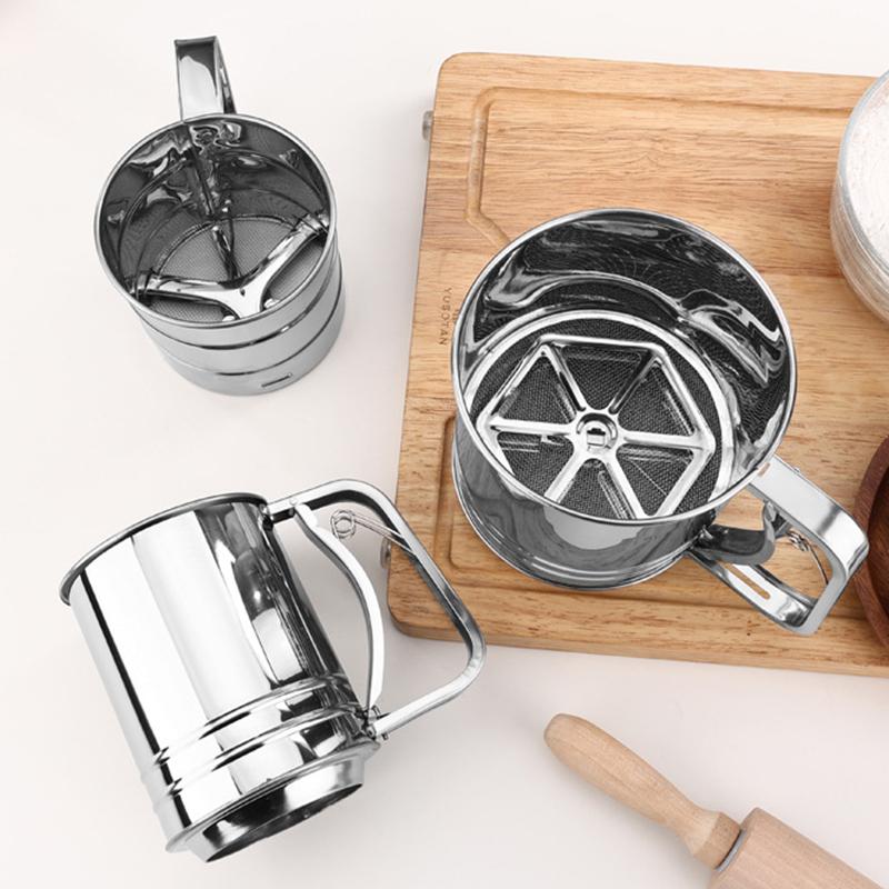Stainless Steel Flour Sieve Cu – Baking Powder Kitchen recenzja i cena