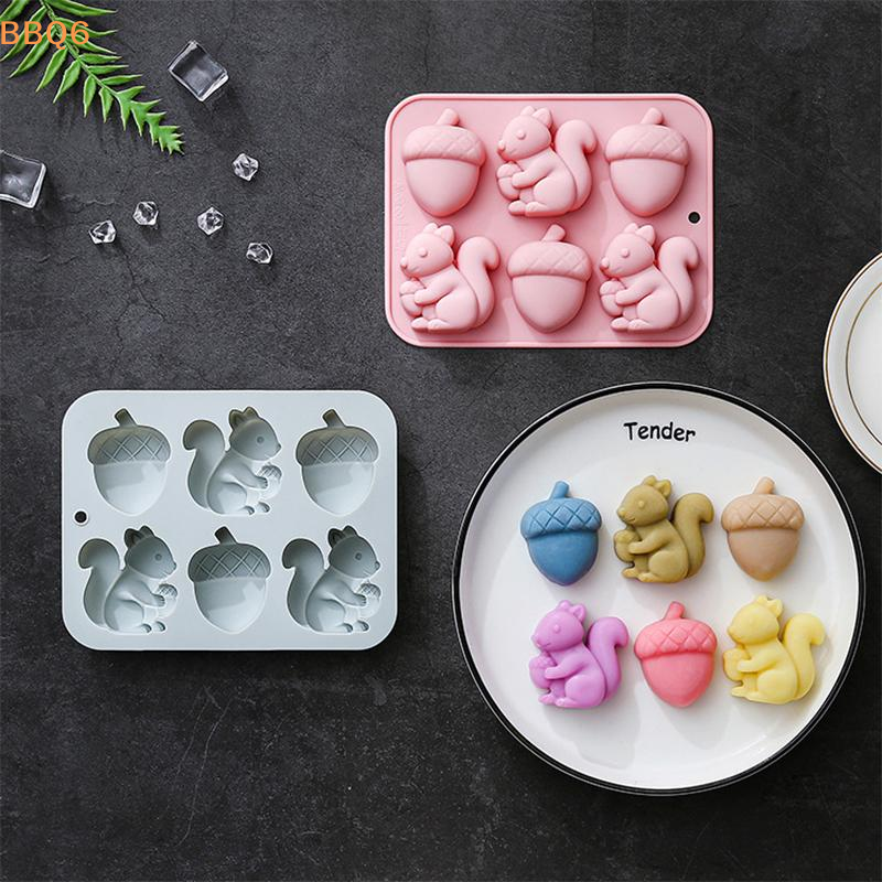 *6-hole Squirrel Oak Cake Sili – Silicone Cake Mold recenzja i cena