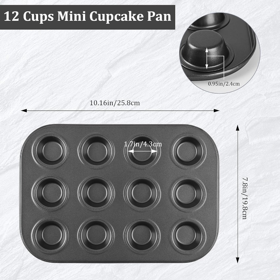 Mini Muffin Pan Premium Small  – Muffin Tin Nonstick recenzja i cena