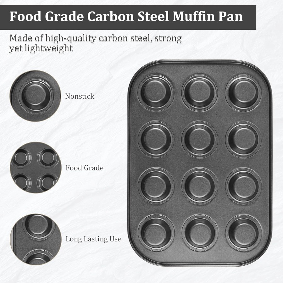 Mini Muffin Pan Premium Small  – Muffin Tin Nonstick recenzja i cena
