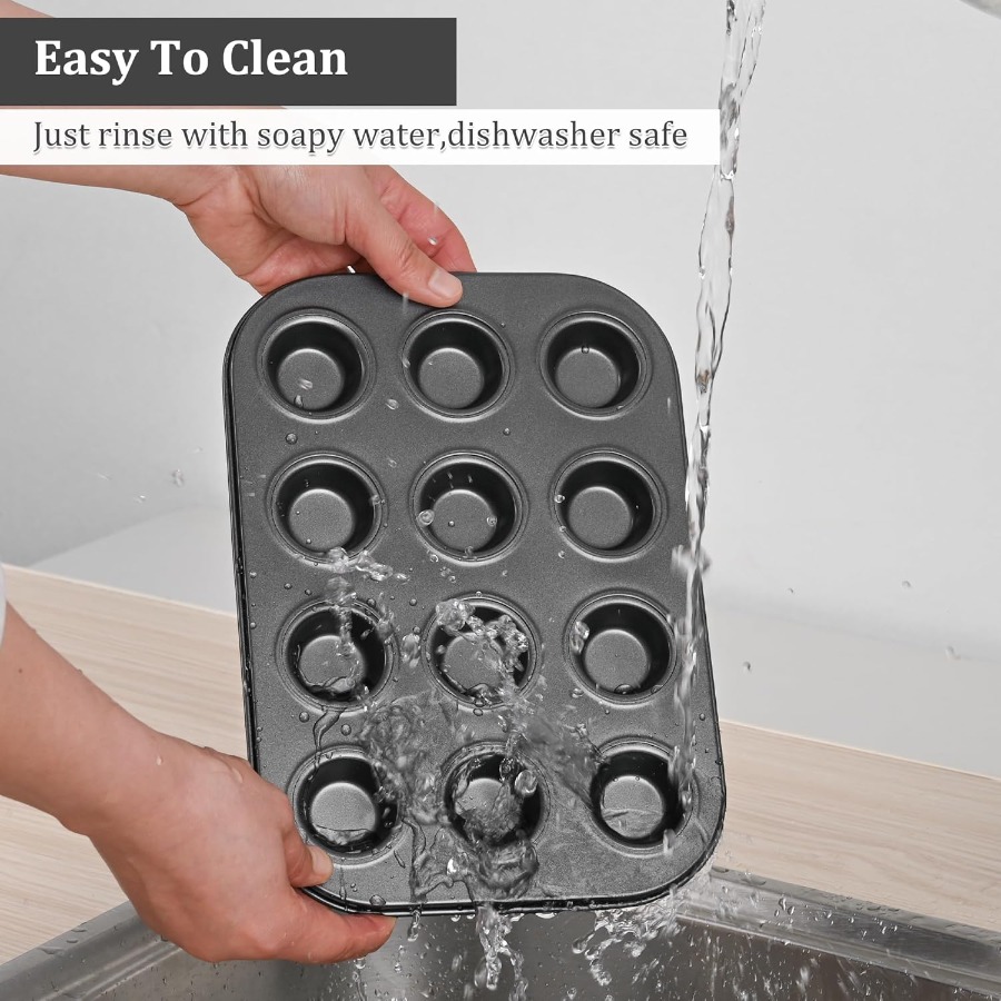 Mini Muffin Pan Premium Small  – Muffin Tin Nonstick recenzja i cena