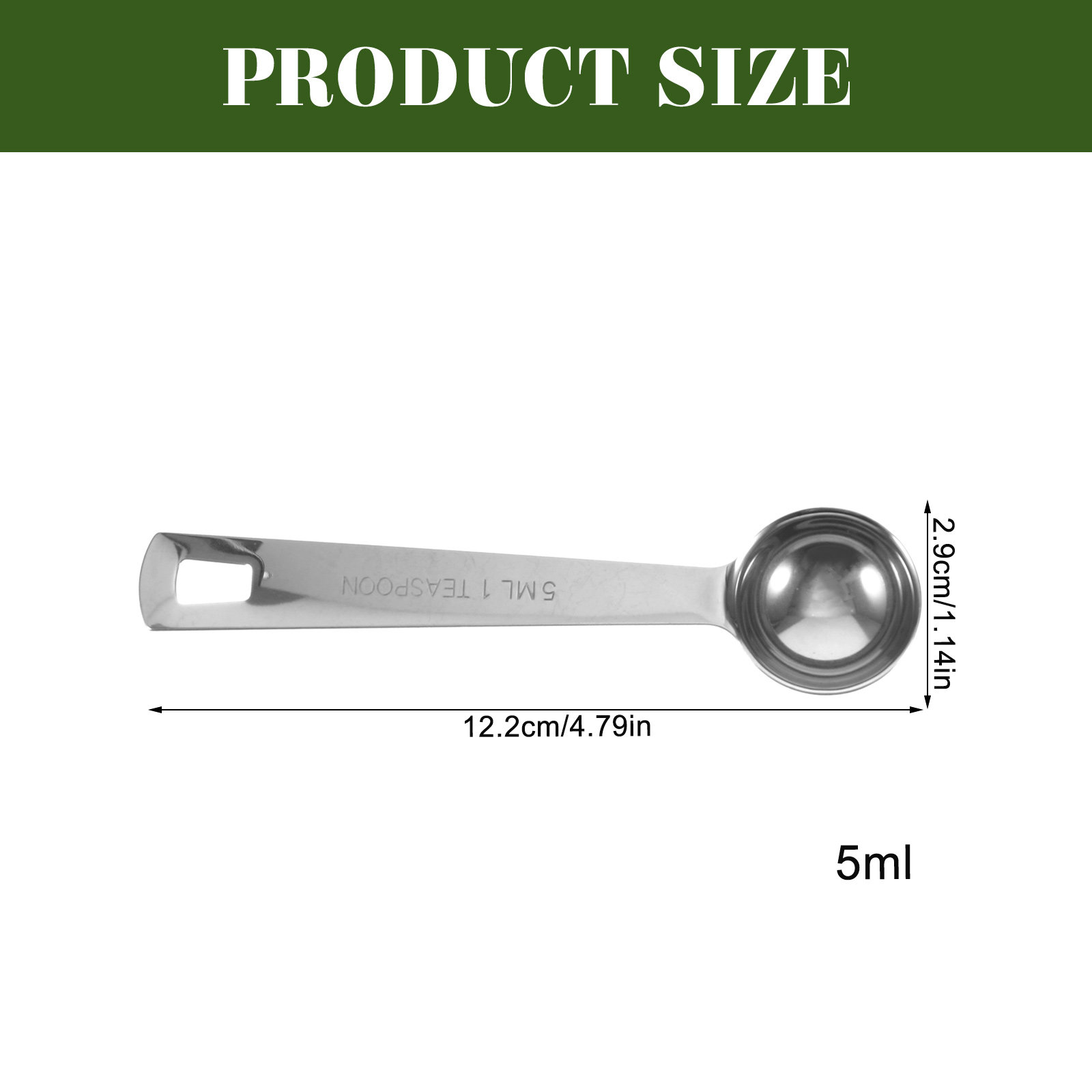 Stainless Steel Measuring Spoo – Baking Powder Kitchen recenzja i cena