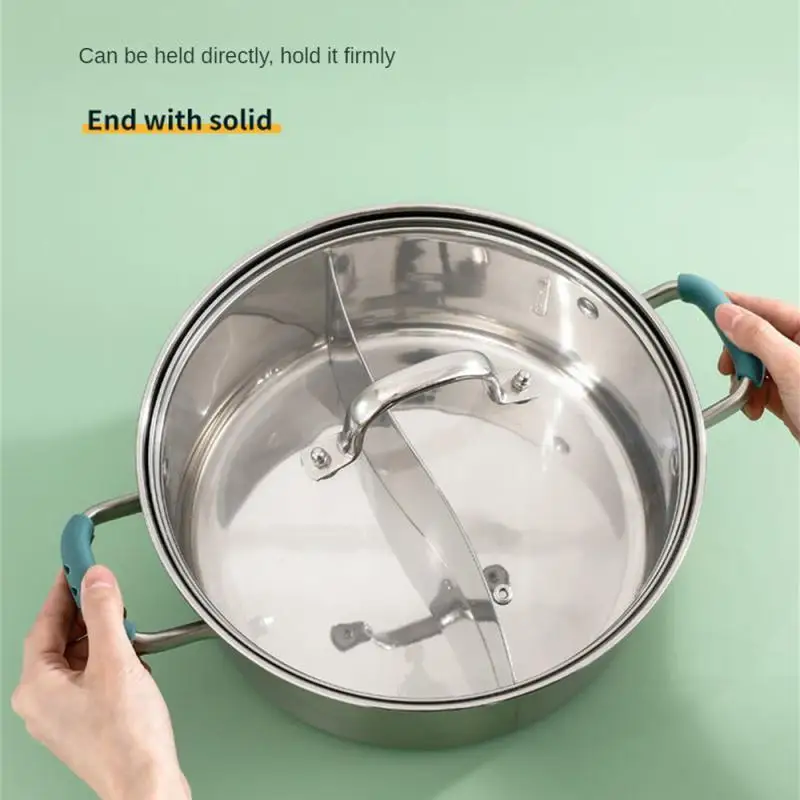 2/8Pcs Silicone Pan Handle Cov – Kitchen Baking Pan Organizer recenzja i cena