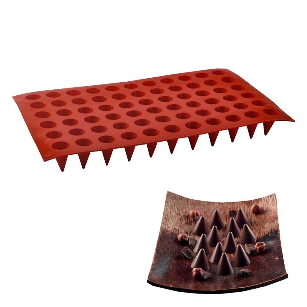 66-Cells Cone Chocolate Baking – Kitchen Baking Decor recenzja i cena