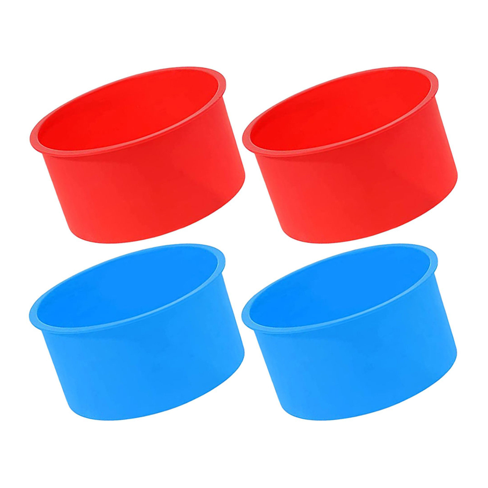 4Pcs Silicone Cake Mold Non-St – Muffin Tin Nonstick recenzja i cena