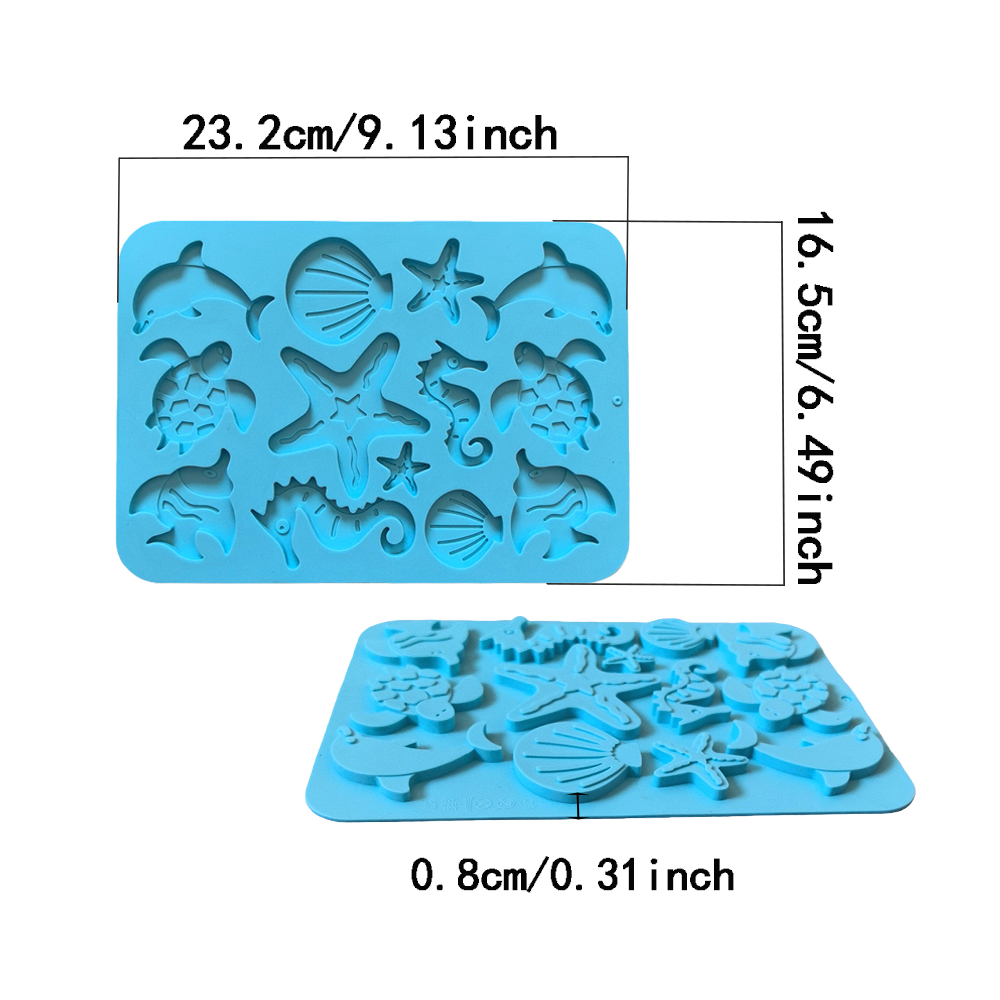 1pc Marine creature shaped cho – Silicone Cake Mold recenzja i cena