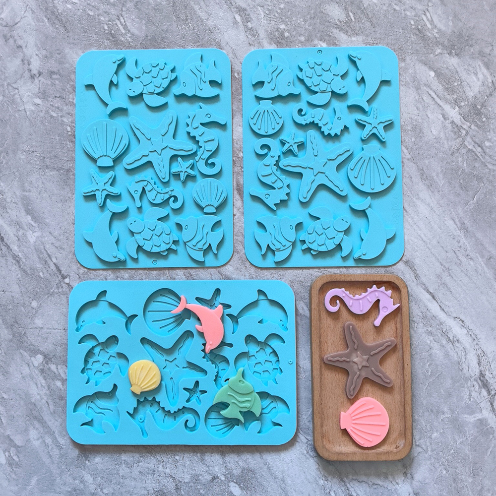 1pc Marine creature shaped cho – Silicone Cake Mold recenzja i cena