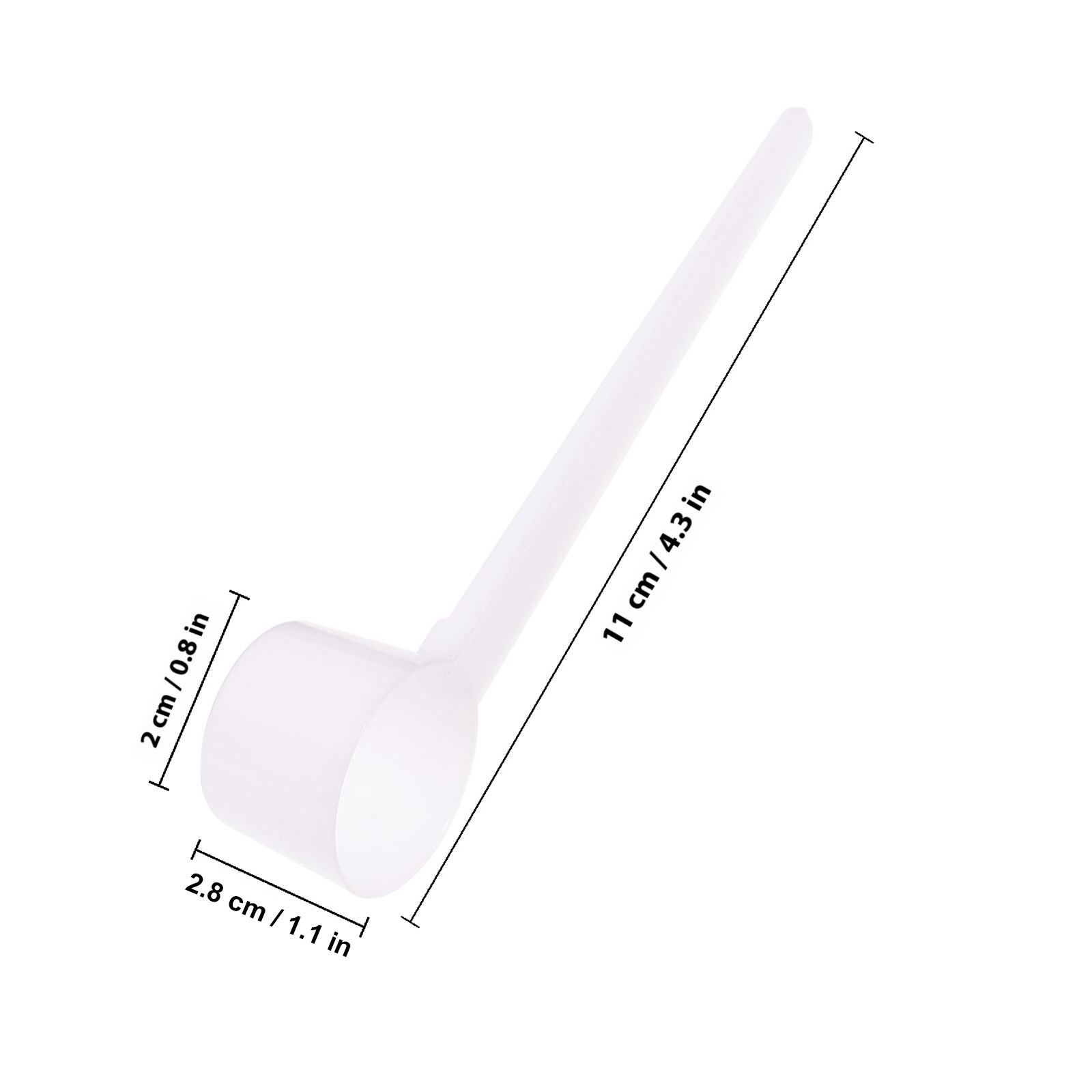 100Pcs Plastic Measuring Spoon – Kitchen Baking Soda recenzja i cena