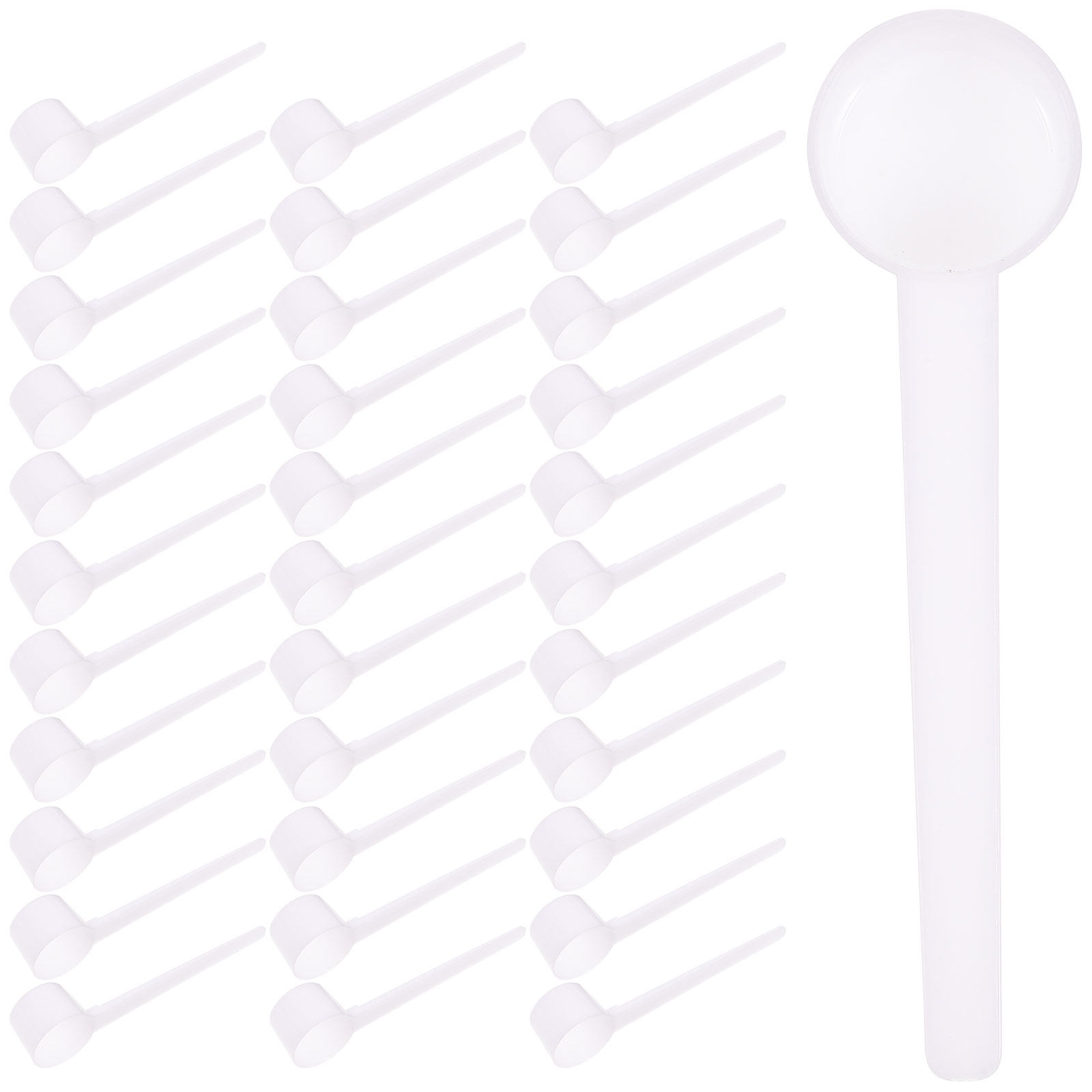 100Pcs Plastic Measuring Spoon – Kitchen Baking Soda recenzja i cena