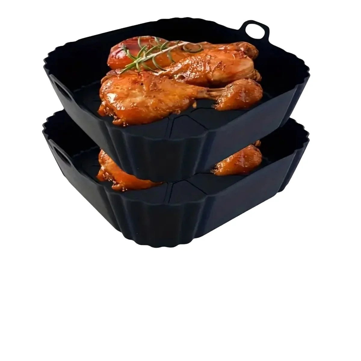 1Pc Silicone Air Fryer Pot Tra – Kitchen Baking Tray recenzja i cena