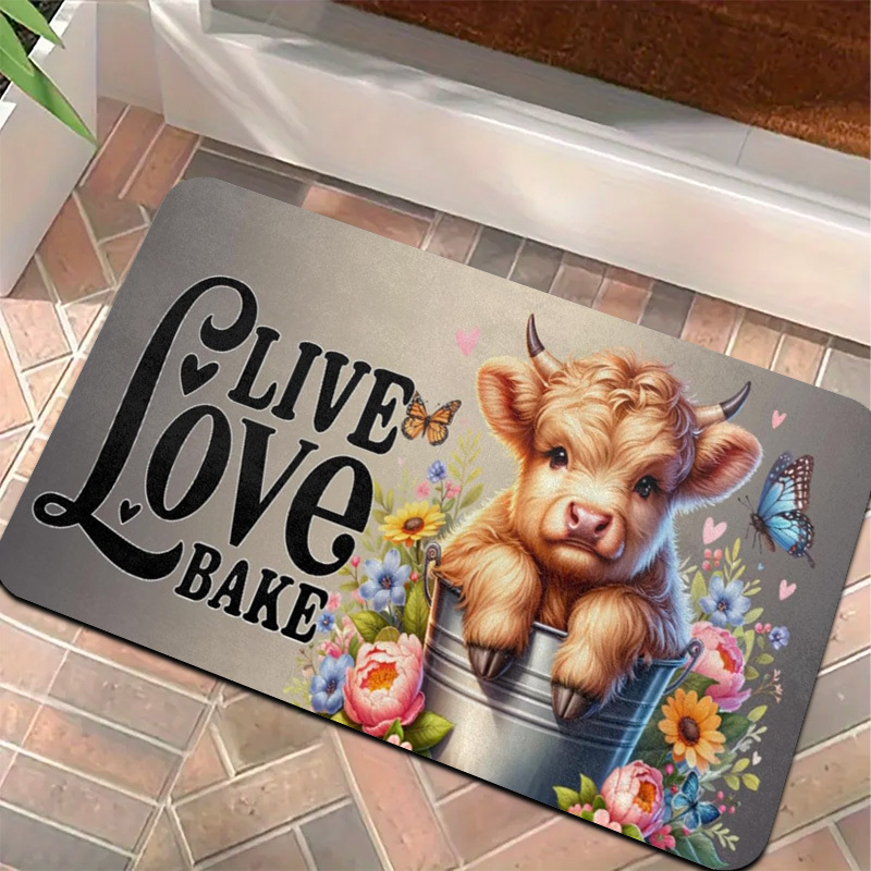 1pc Live Love Bake Rug – Adora – Kitchen Living Baking Mats recenzja i cena