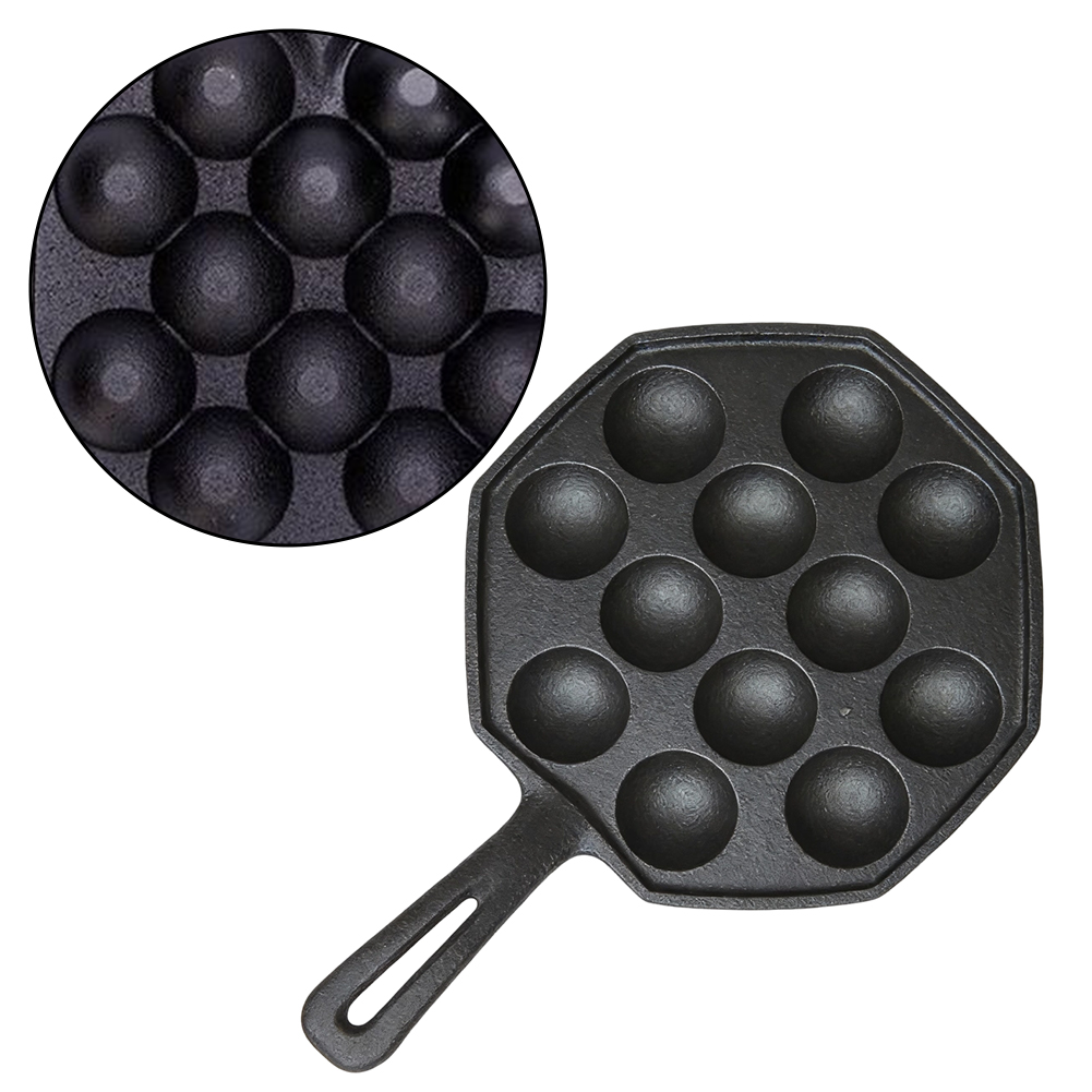 Cast Iron Takoyaki Maker 12 Pi – Baking Kitchen At Home recenzja i cena