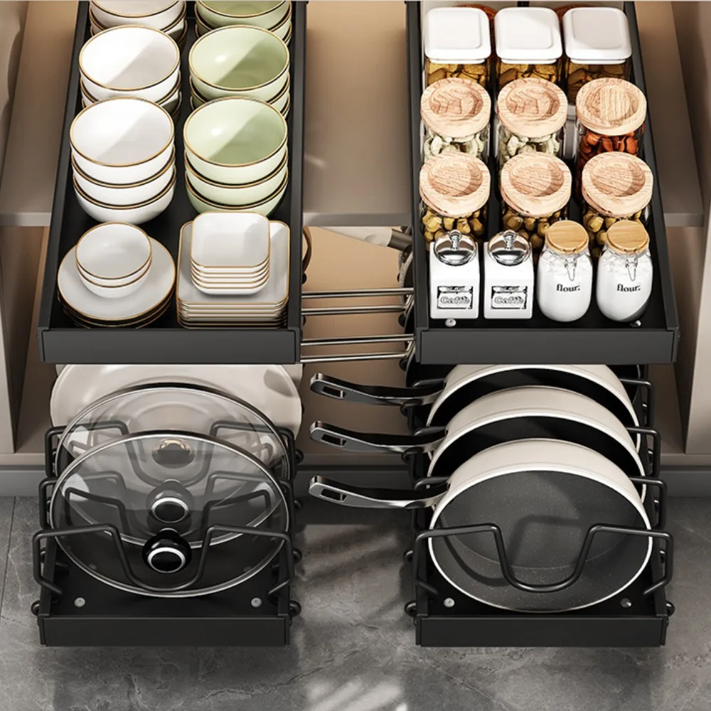 Kitchen Cabinet Pull Out Tray  – Kitchen Baking Pan Organizer recenzja i cena