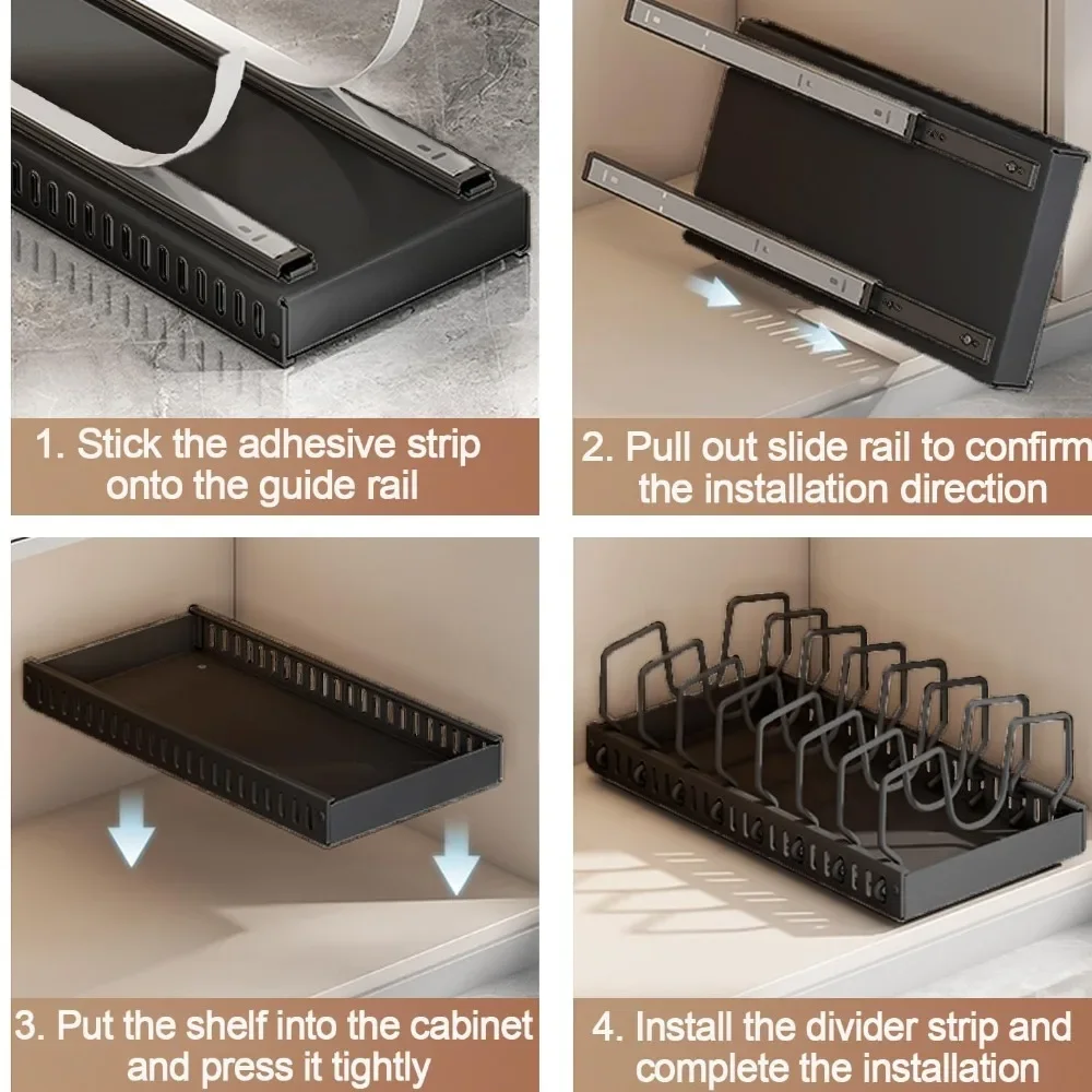 Kitchen Cabinet Pull Out Tray  – Kitchen Baking Pan Organizer recenzja i cena