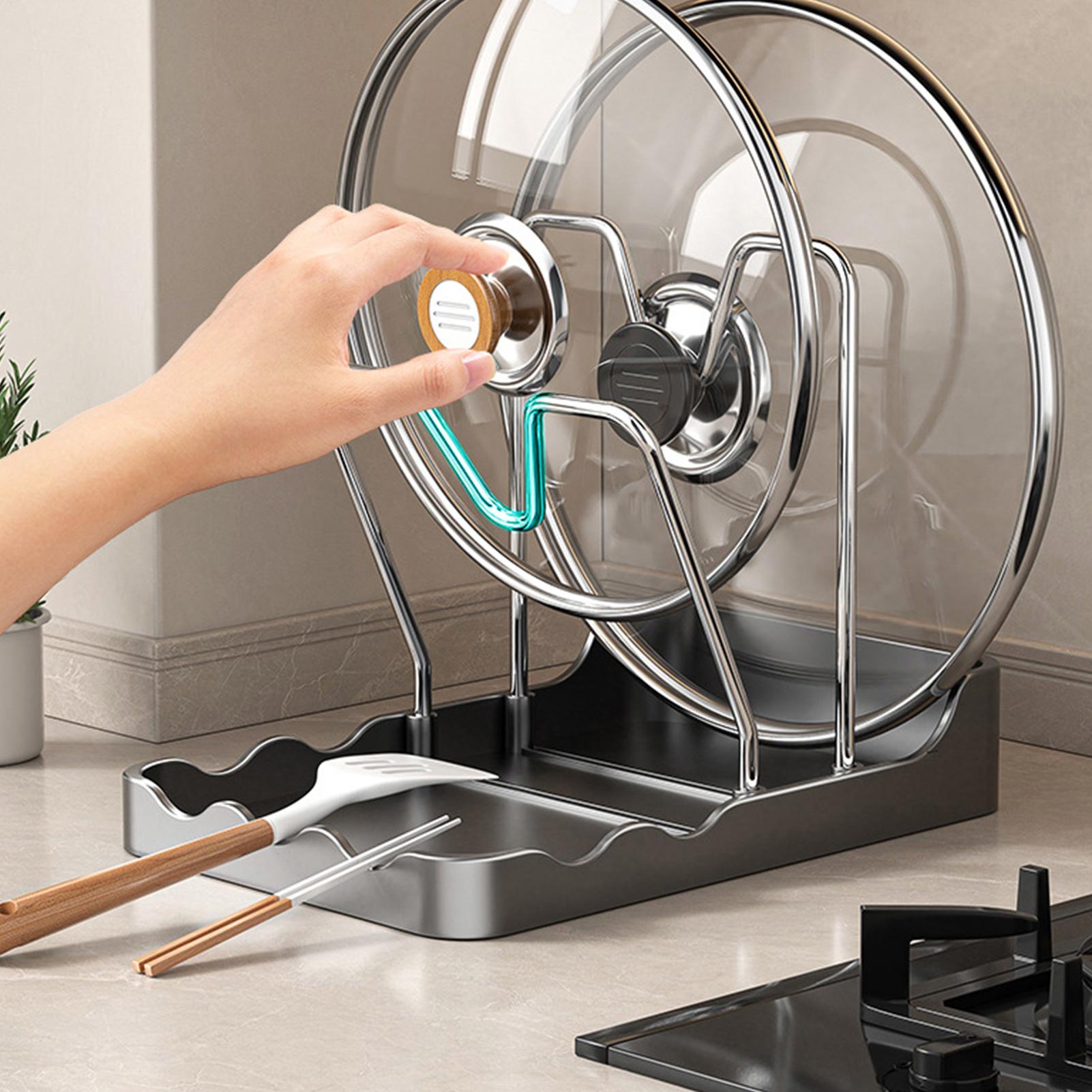 Pan Lid Organizer Vertical Spo – Kitchen Baking Pantry recenzja i cena