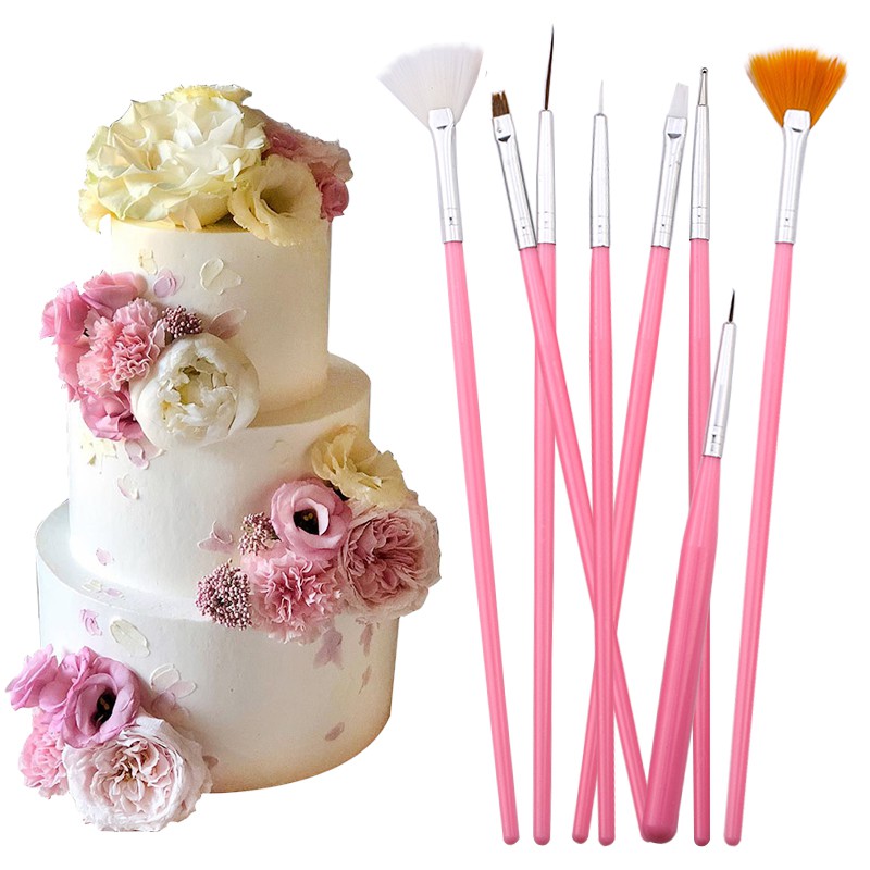 15Pcs/Set Sugar Craft Brush Fo – Kitchen Baking Tools recenzja i cena