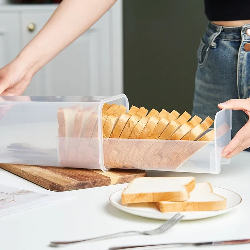 Plastic Bread Box with Sealing – Kitchen Baking Tray recenzja i cena