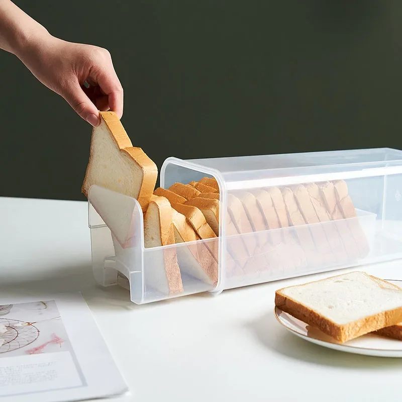Plastic Bread Box with Sealing – Kitchen Baking Tray recenzja i cena