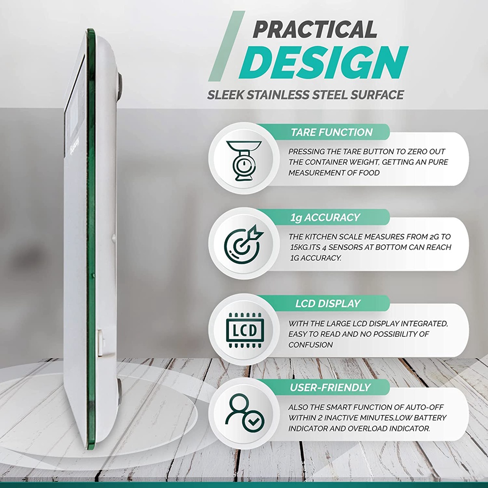ABHZ-Digital Kitchen Scales -  – Baking Kitchen At Home recenzja i cena