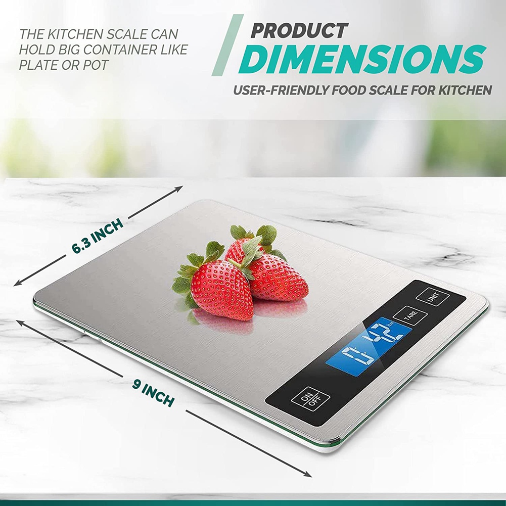 ABHZ-Digital Kitchen Scales -  – Baking Kitchen At Home recenzja i cena