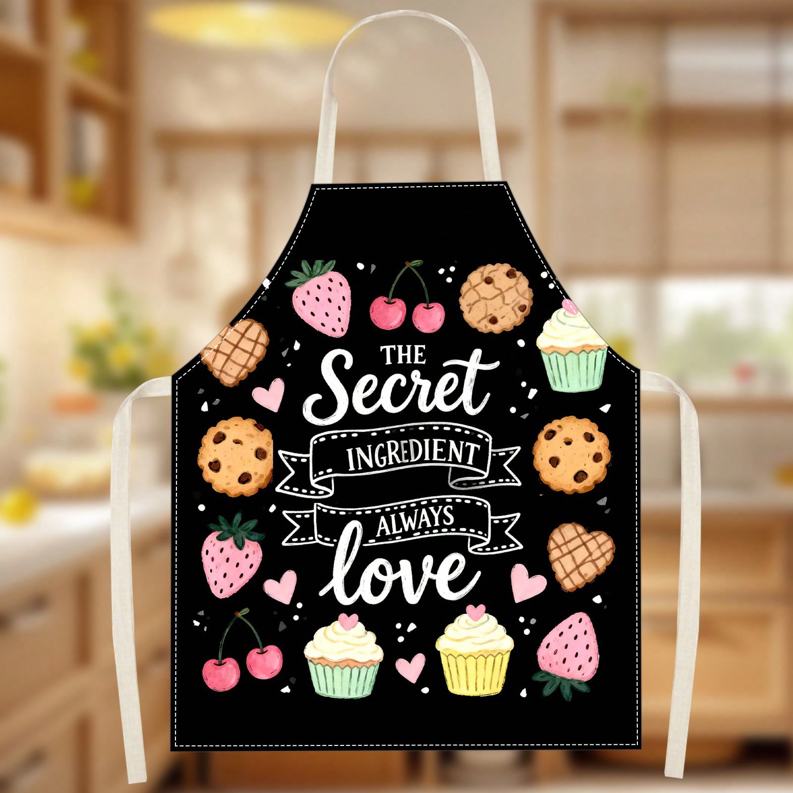 Warm Pink And Black Dessert He – Kitchen Baking Area Ideas recenzja i cena