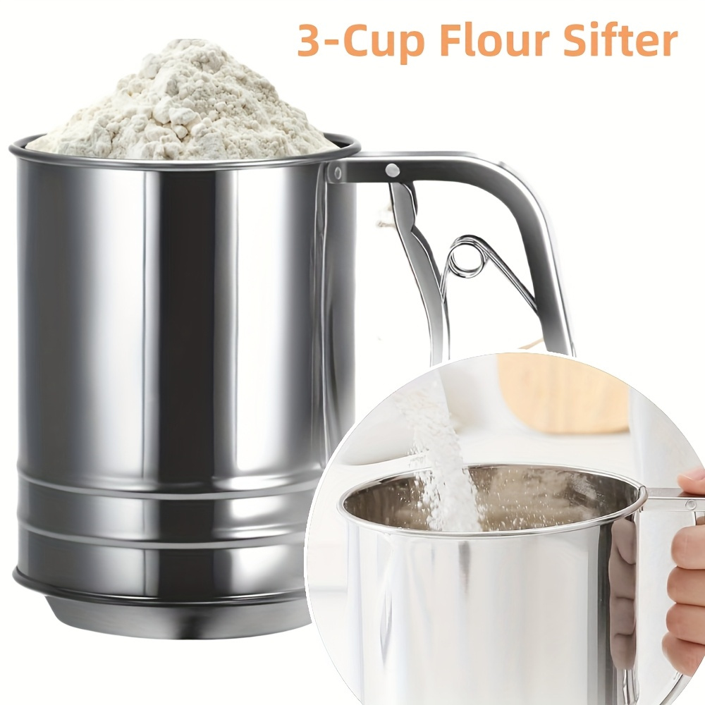 1/2pcs Stainless Steel Flour S – Baking Powder Kitchen recenzja i cena