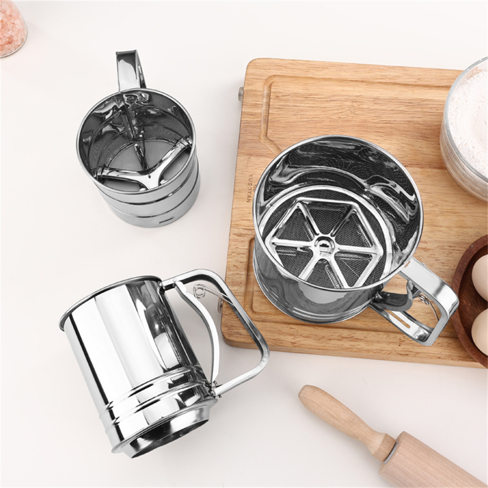 1/2pcs Stainless Steel Flour S – Baking Powder Kitchen recenzja i cena