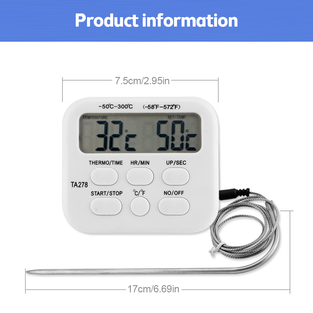 TA278 Digital Kitchen Thermome – Kitchen With Baking Station recenzja i cena
