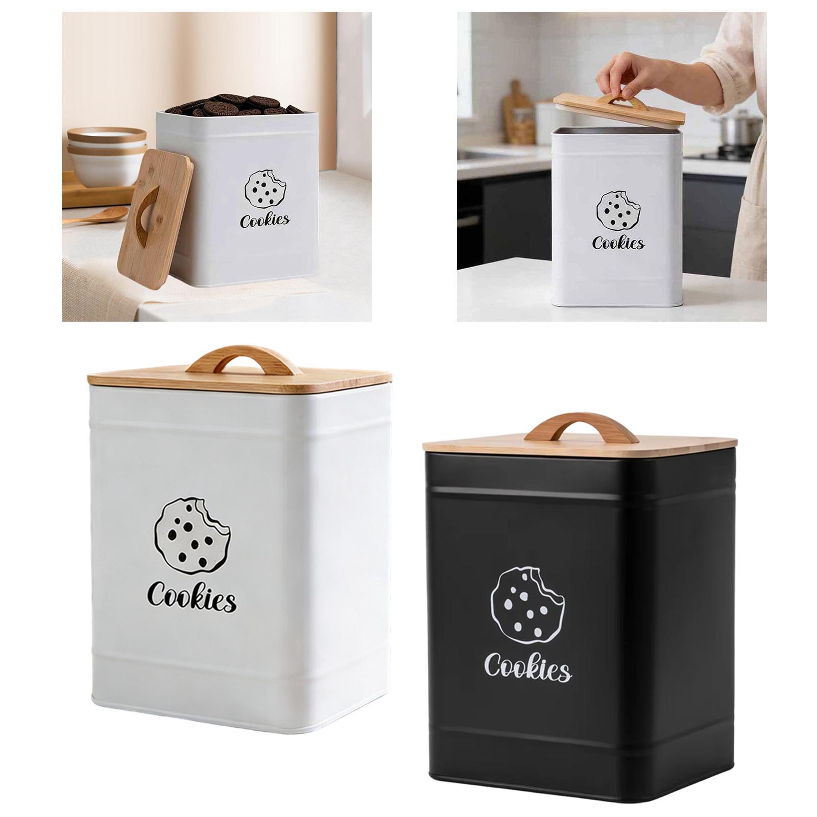 Cookie Jar Storage Tin Kitchen – Kitchen Baking Pantry recenzja i cena
