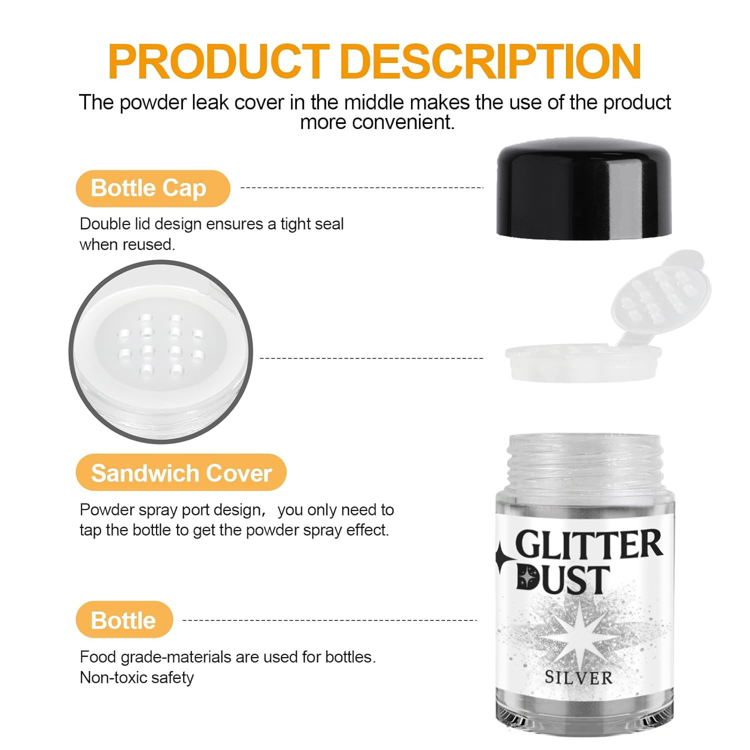 Glitter- Luster Dust Metallic  – Kitchen Baking Tools recenzja i cena