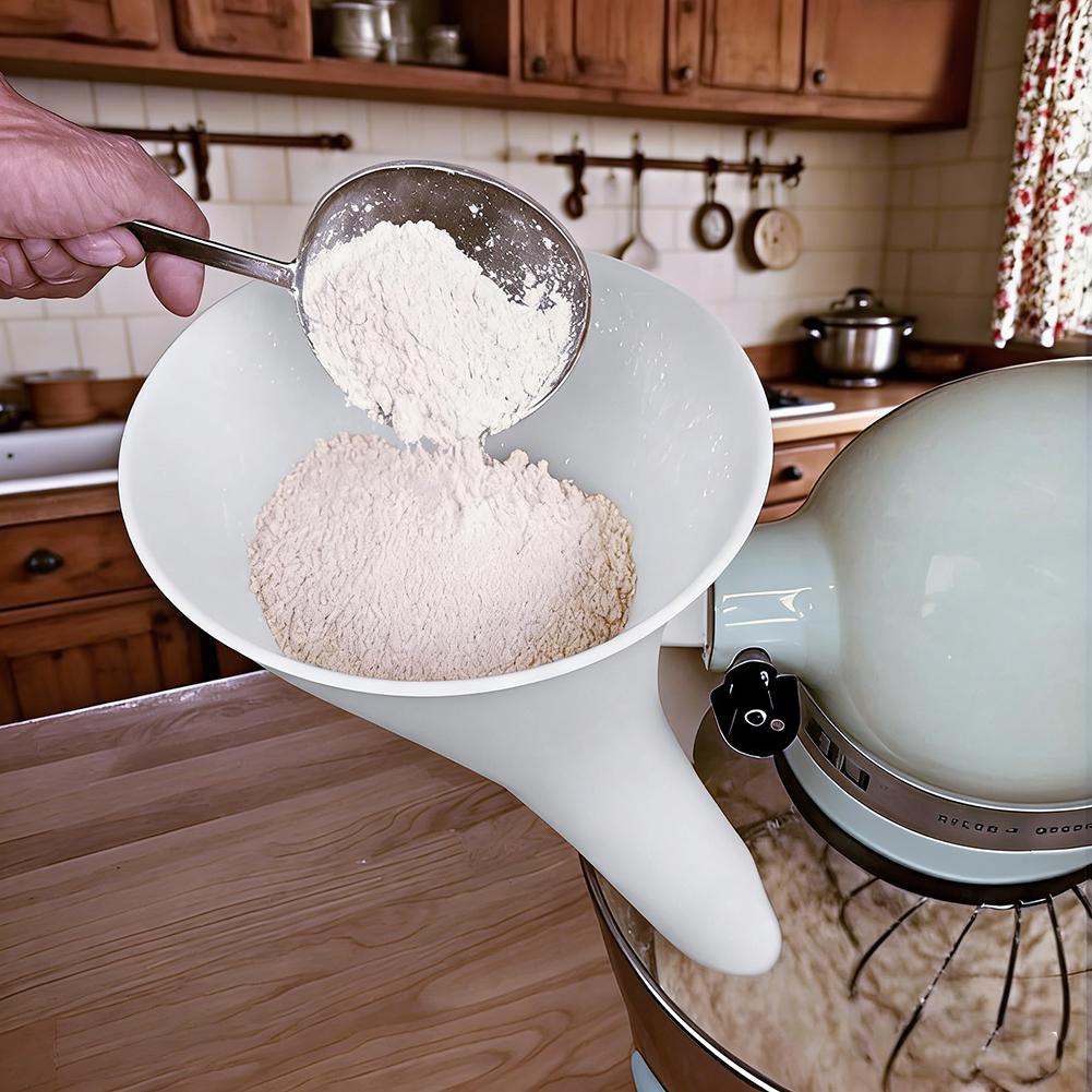 Spill Proof Flour Funnel for 5 – Kitchen Uncle recenzja i cena