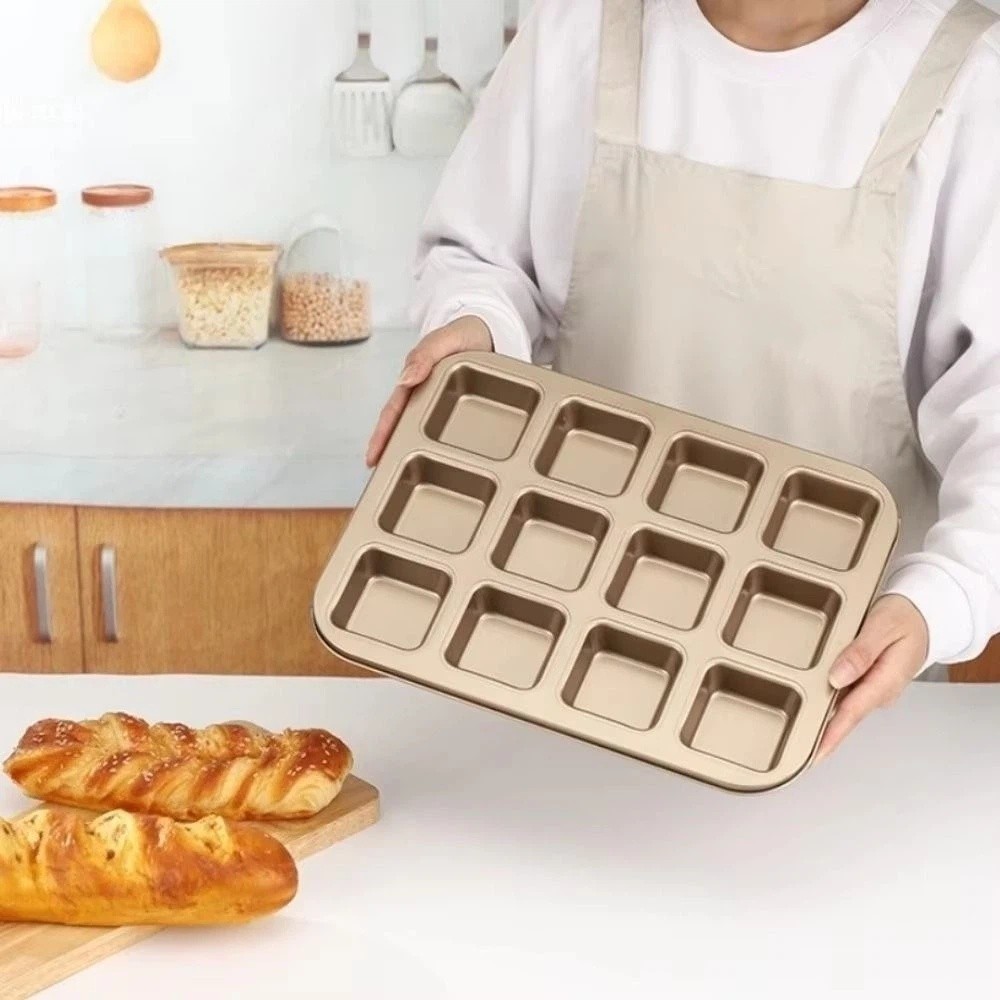12 Cavity Square Muffin Tin Sq – Muffin Tin Nonstick recenzja i cena