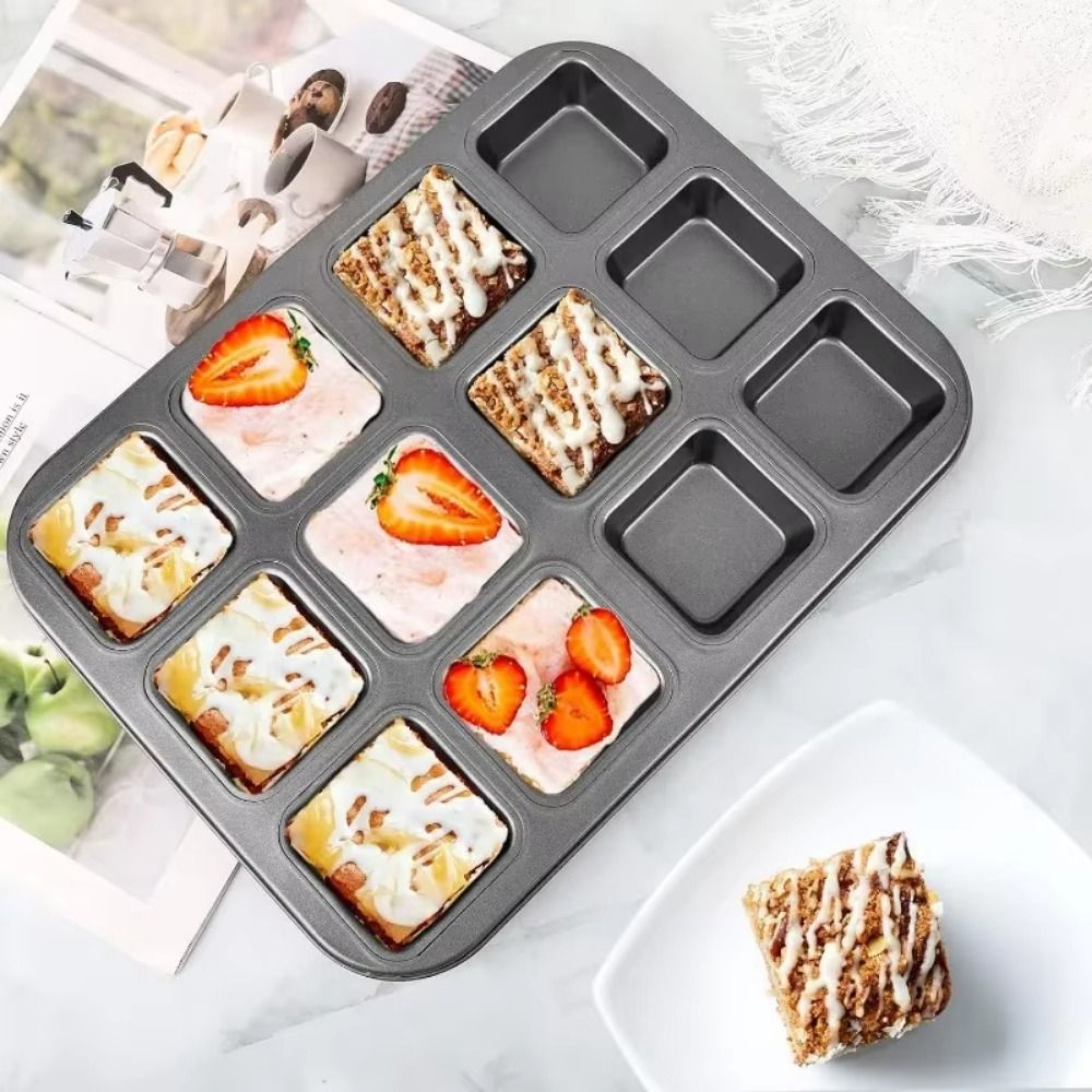 12 Cavity Square Muffin Tin Sq – Muffin Tin Nonstick recenzja i cena