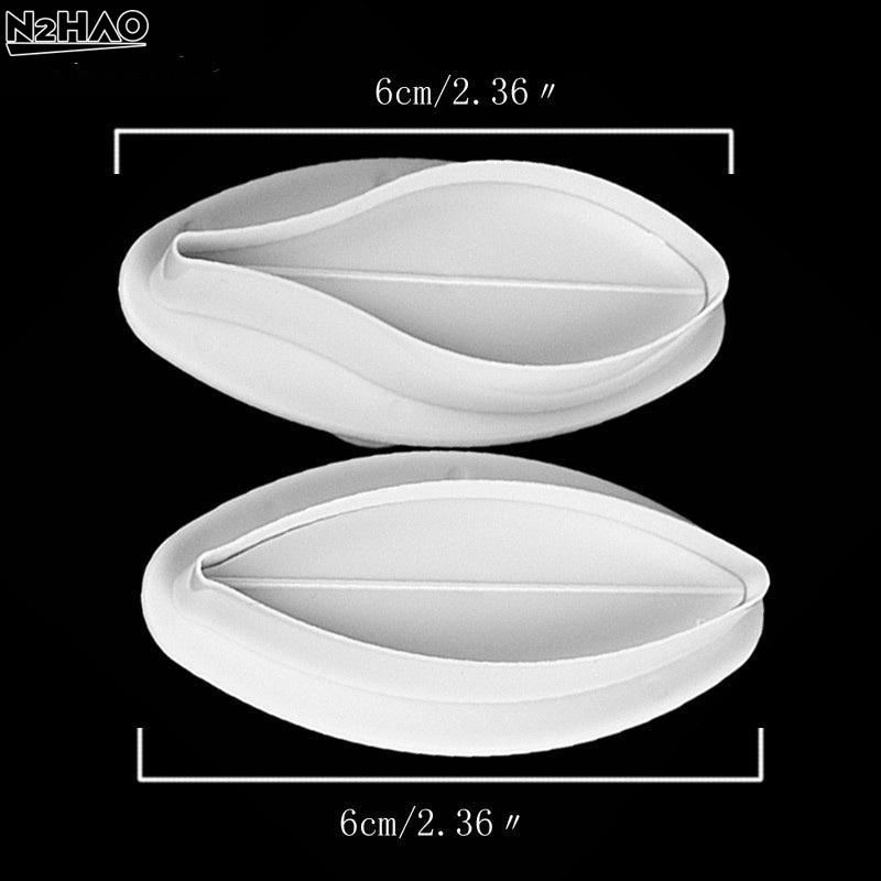2Pcs Lily Flower Biscuit Mold  – Baking Kitchen At Home recenzja i cena