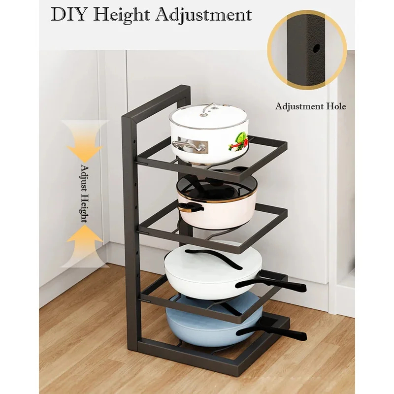 Adjustable Pot Rack Organizer, – Kitchen Baking Pan Organizer recenzja i cena