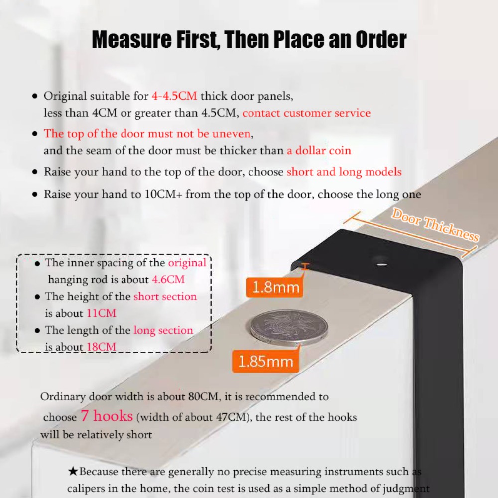 Hooks Over The Door 6 Hooks Cl – Kitchen Uncle recenzja i cena