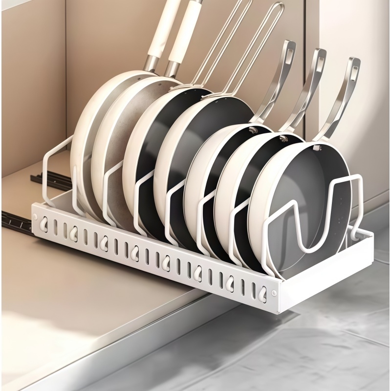 Sliding Kitchen Pull Out Pots  – Kitchen Baking Pan Organizer recenzja i cena