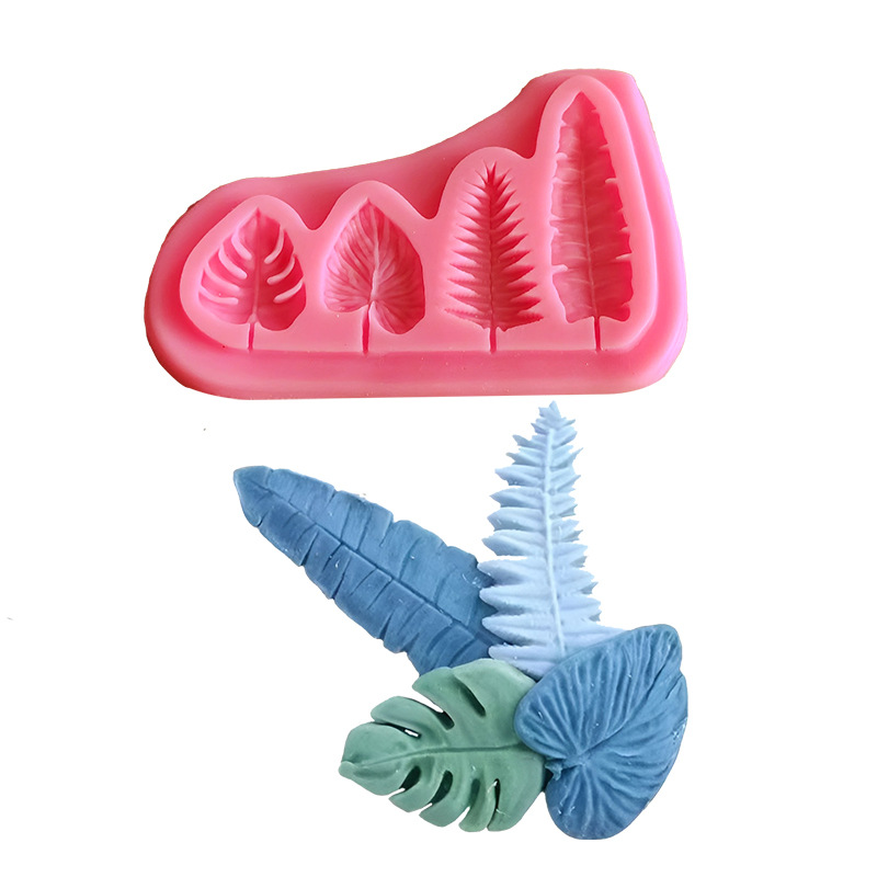 Palm Leaves And Turtle Leaf Si – Kitchen Baking Decor recenzja i cena