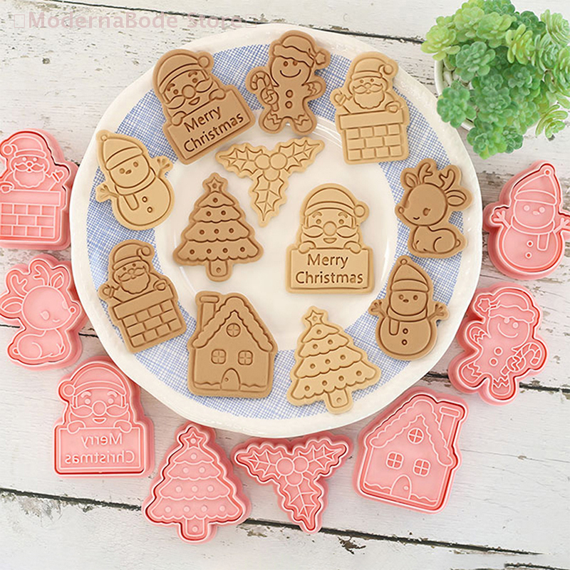 【M】3D Christmas Cookie Cutter  – Kitchen Baking Decor recenzja i cena