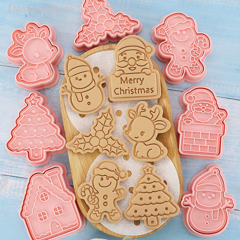 【M】3D Christmas Cookie Cutter  – Kitchen Baking Decor recenzja i cena