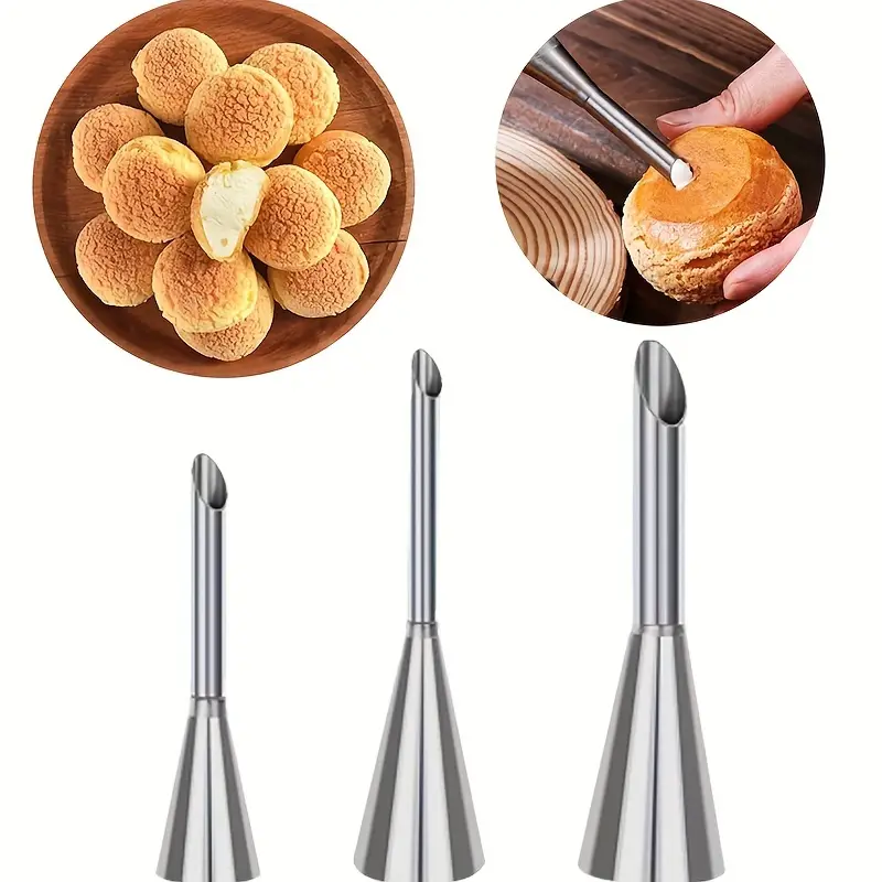 3pcs Cream Icing Piping Nozzle – Kitchen And Baking Equipment recenzja i cena