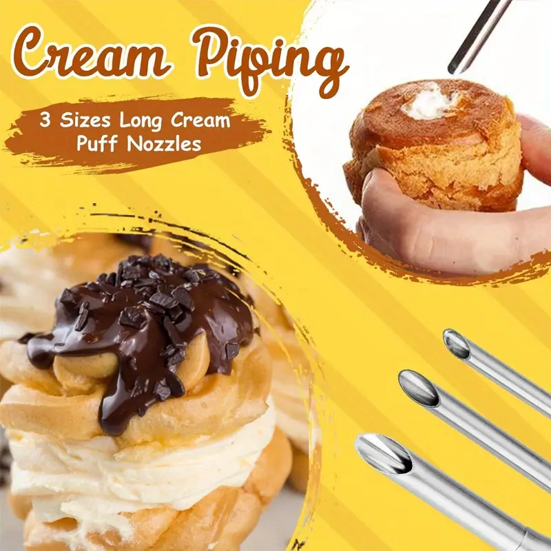 3pcs Cream Icing Piping Nozzle – Kitchen And Baking Equipment recenzja i cena