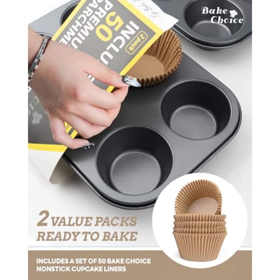 2 Pack Jumbo Muffin Pan for Ba – Muffin Tin Nonstick recenzja i cena