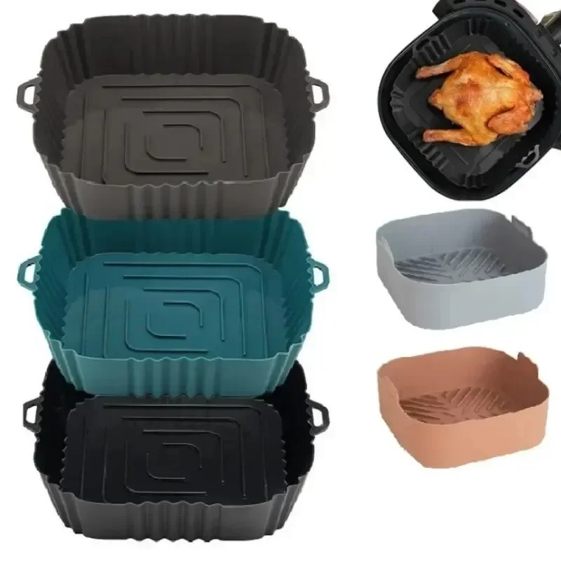 1PC Silicone Air Fryer Basket, – Kitchen And Baking Equipment recenzja i cena