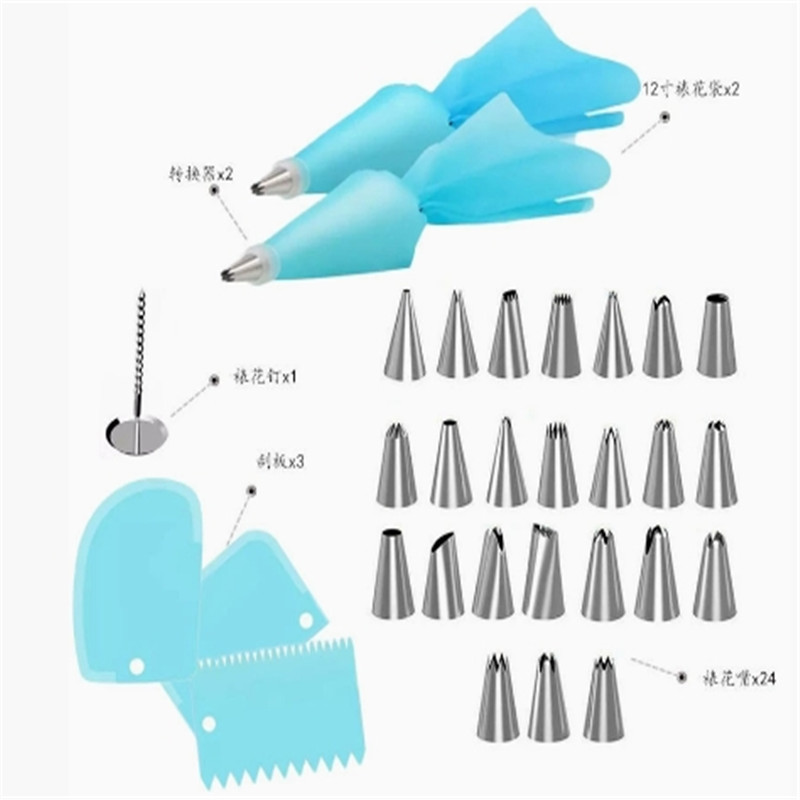 32 Piece Cake Decorating Tools – Kitchen And Baking Equipment recenzja i cena