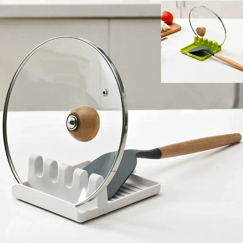 Pan Lid Holder Supports Spoons – Kitchen Baking Pan Organizer recenzja i cena