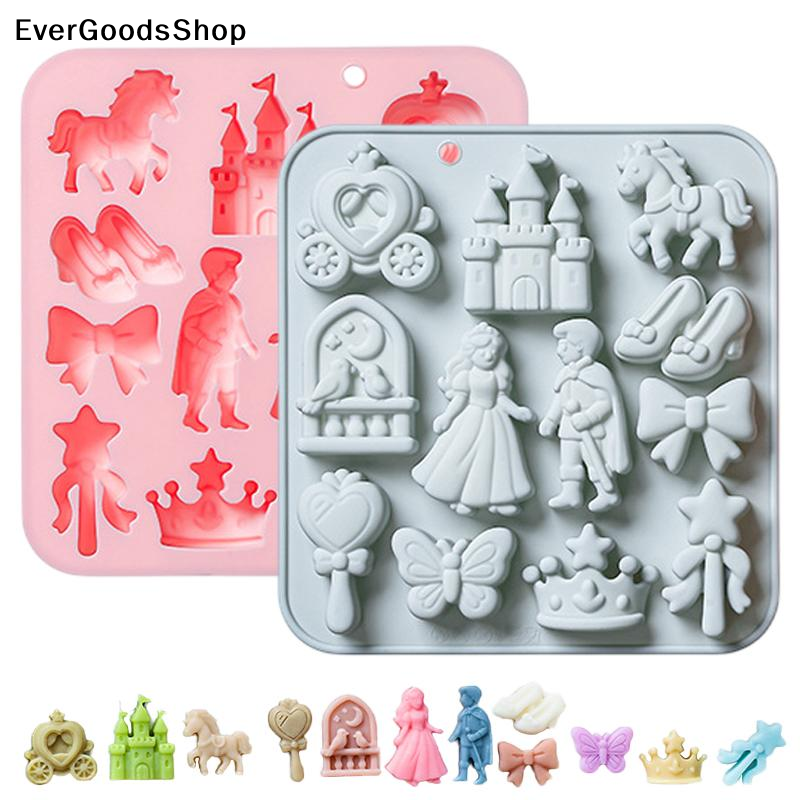 New 12 Cavity Prince, Princess – Silicone Cake Mold recenzja i cena