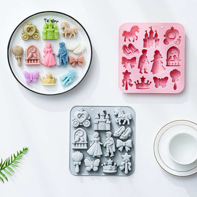 New 12 Cavity Prince, Princess – Silicone Cake Mold recenzja i cena