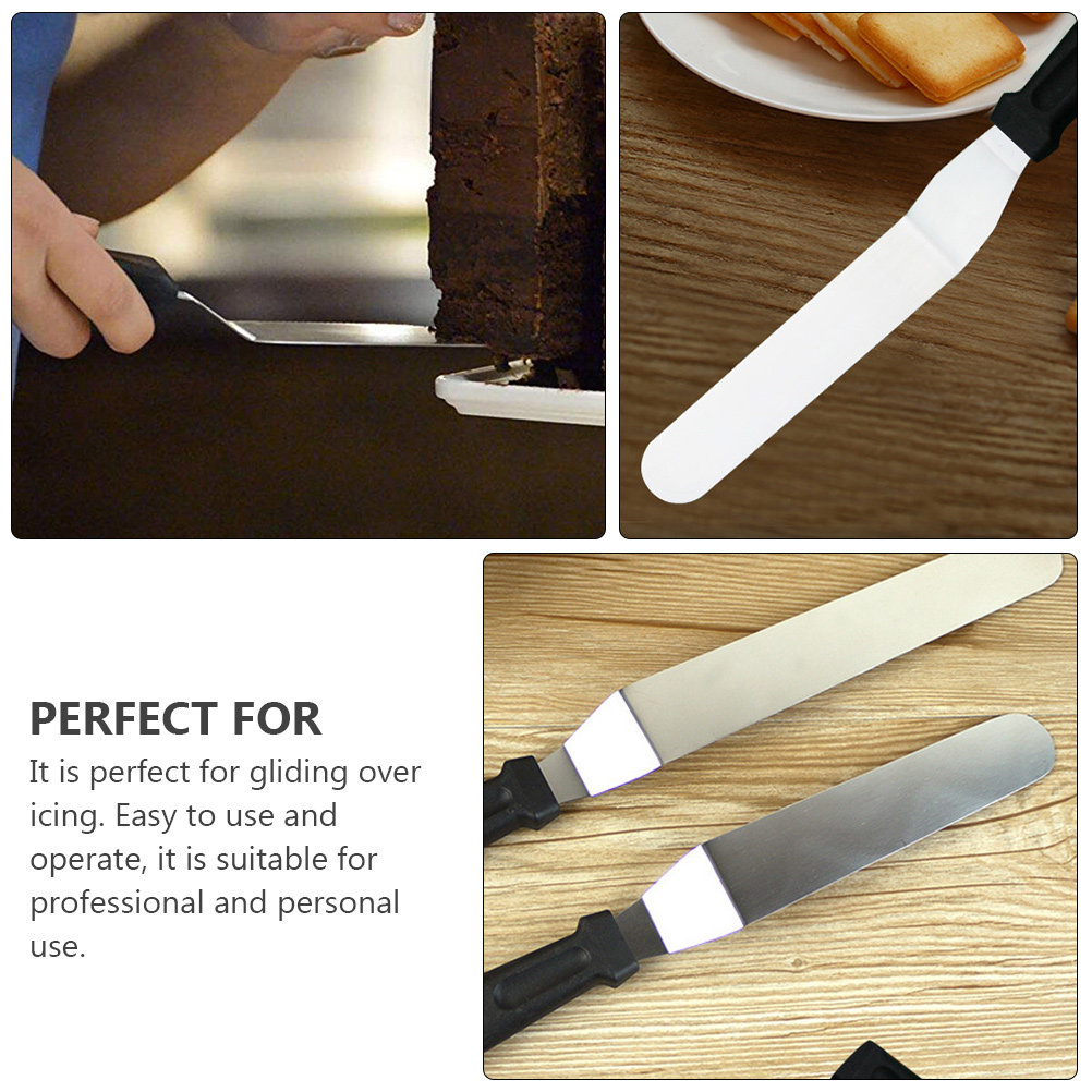 4Pcs Icing Spatula Set Plastic – Kitchen Baking Decor recenzja i cena